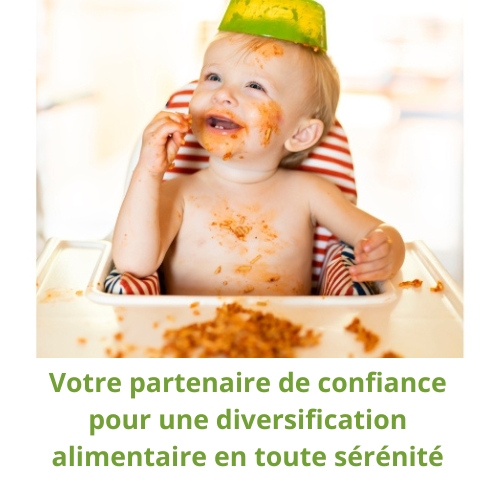 Pomme d'amour - diversification alimentaire en toute sécurité