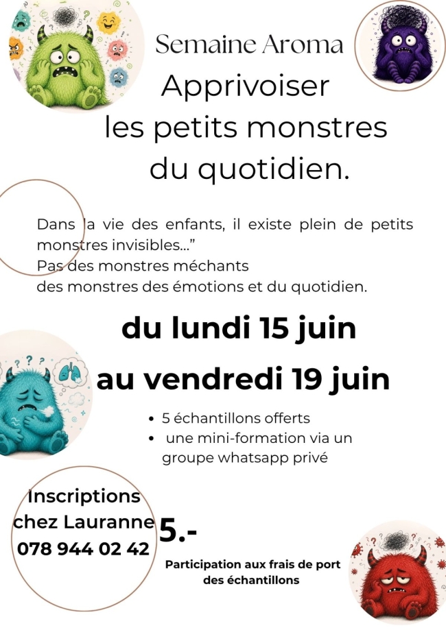 Apprivoiser les petits monstres du quotidien